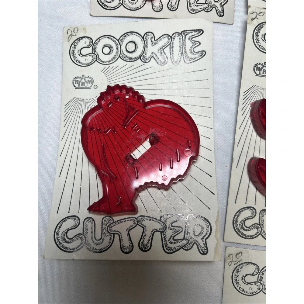 Educational Products Company Vintage Animal Cookie Cutters Lot Of 7 Farm Rooster